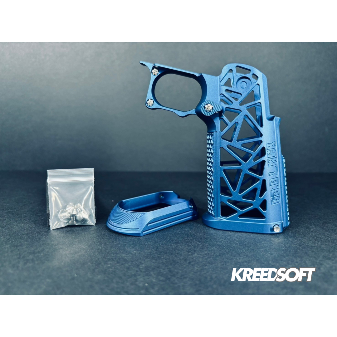 Dr. Black CNC Aluminum Type A Grip for Tokyo Marui Hi-Capa GBB