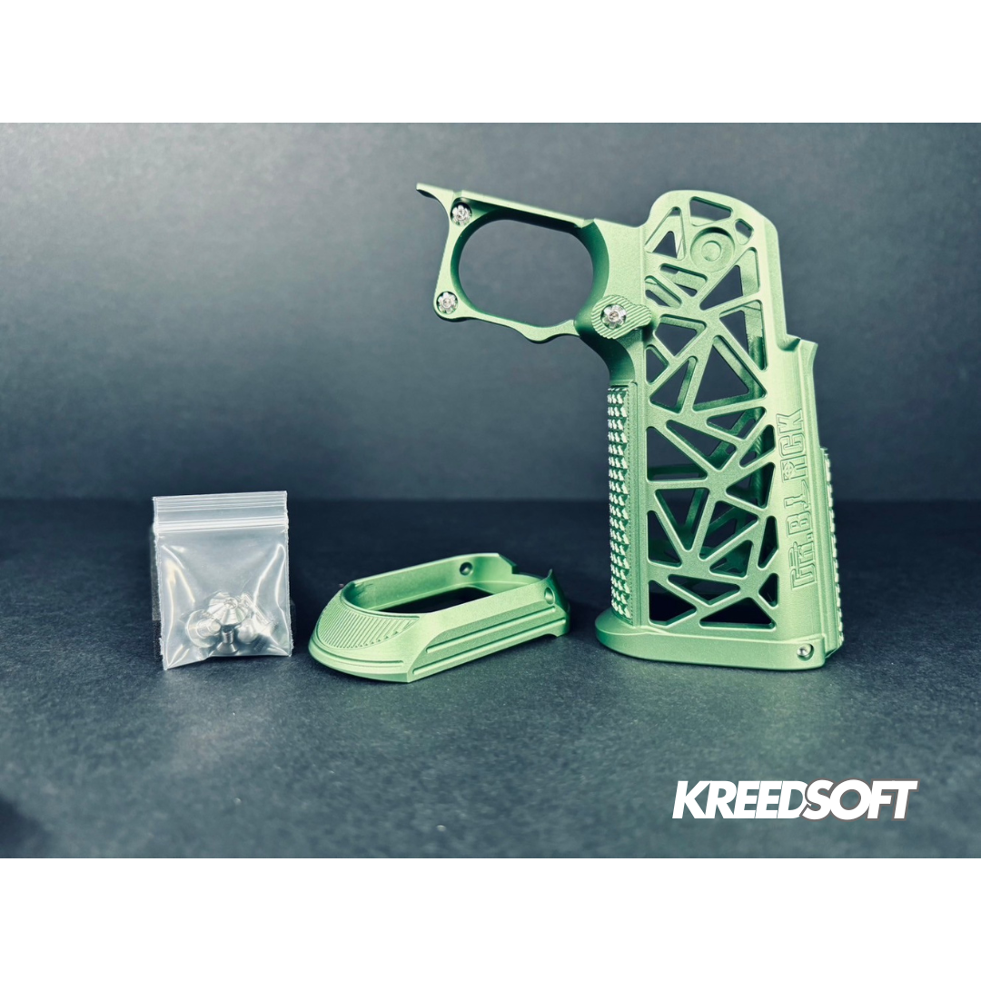 Dr. Black CNC Aluminum Type A Grip for Tokyo Marui Hi-Capa GBB