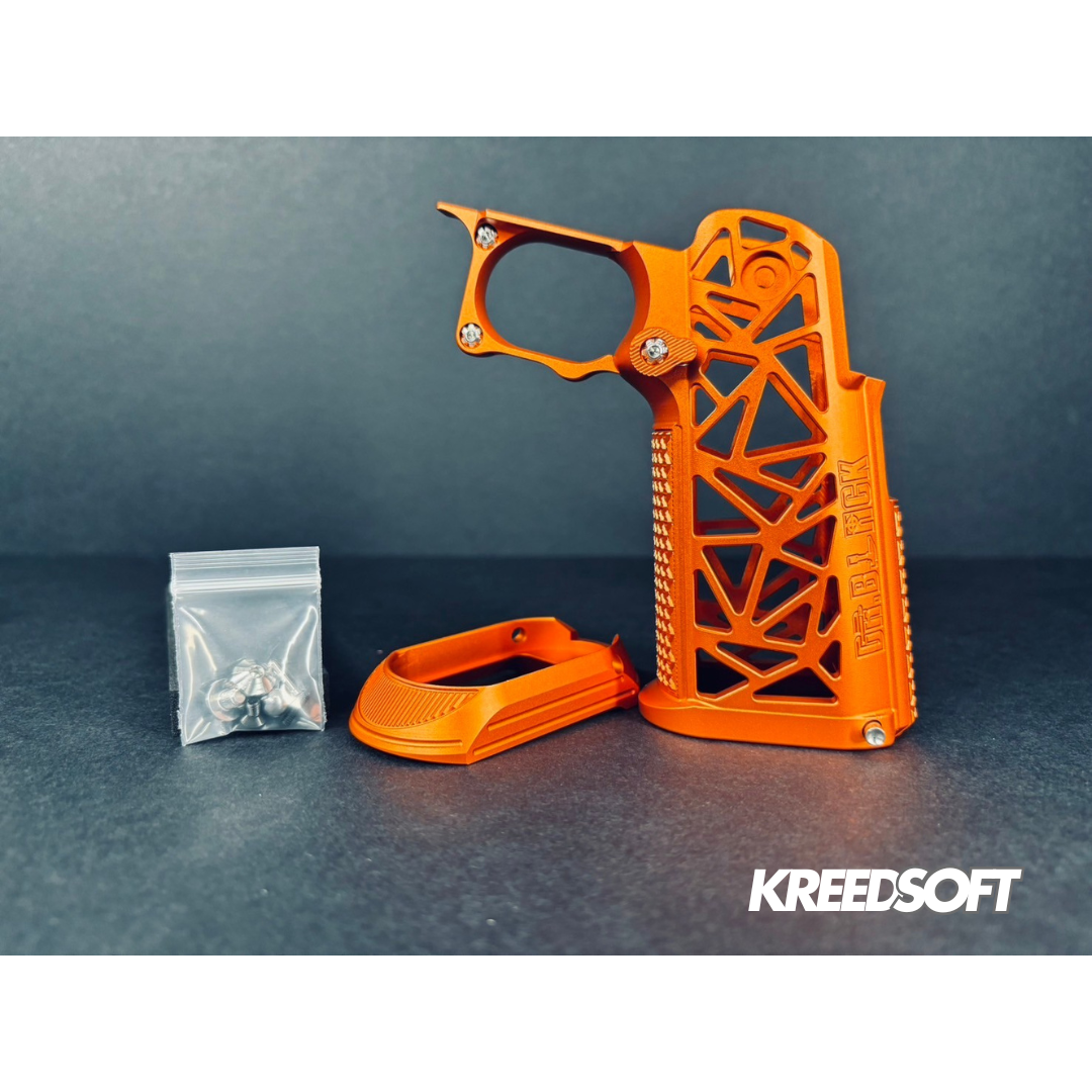 Dr. Black CNC Aluminum Type A Grip for Tokyo Marui Hi-Capa GBB