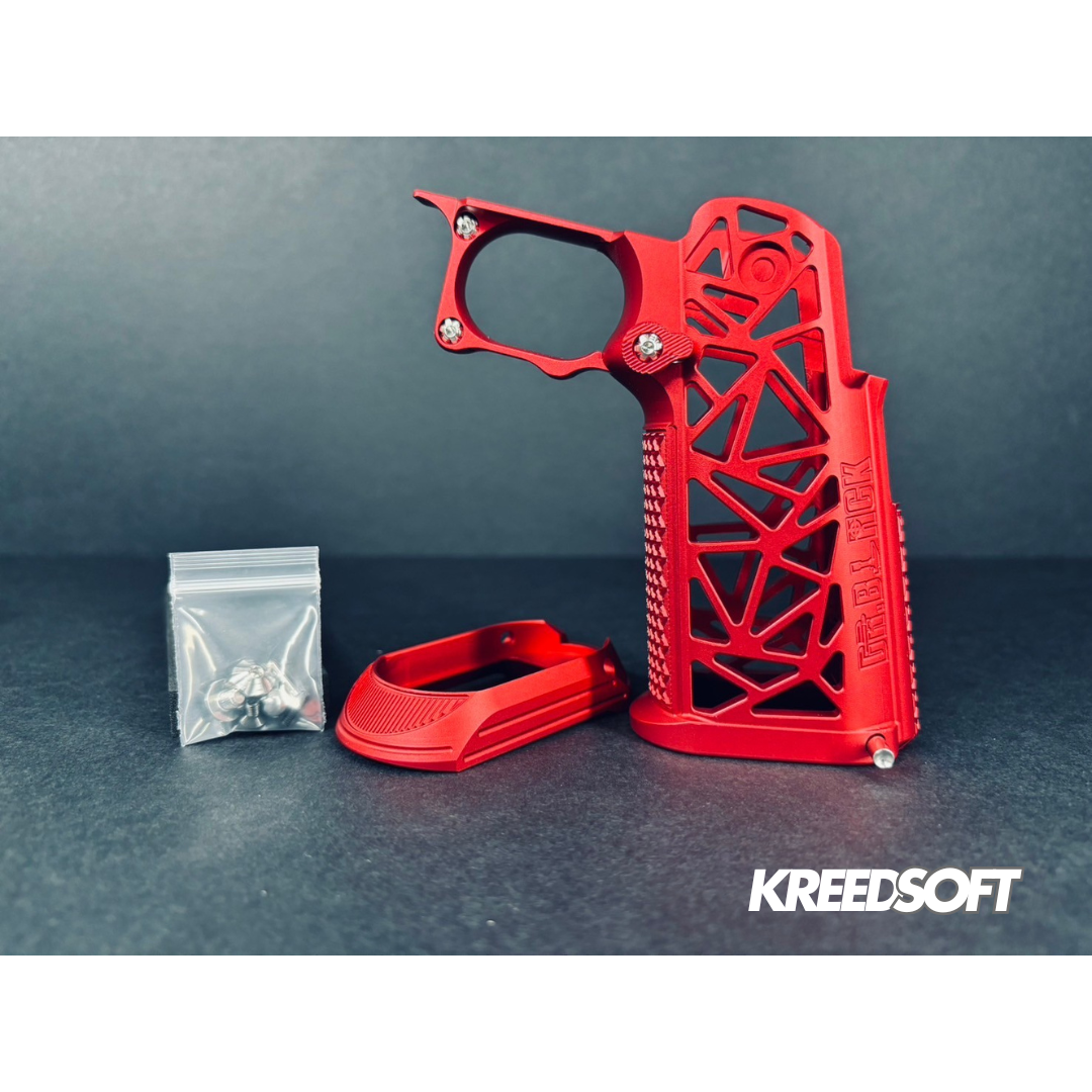 Dr. Black CNC Aluminum Type A Grip for Tokyo Marui Hi-Capa GBB