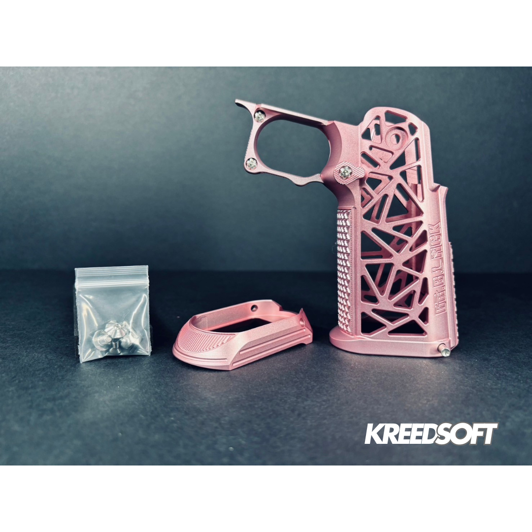 Dr. Black CNC Aluminum Type A Grip for Tokyo Marui Hi-Capa GBB