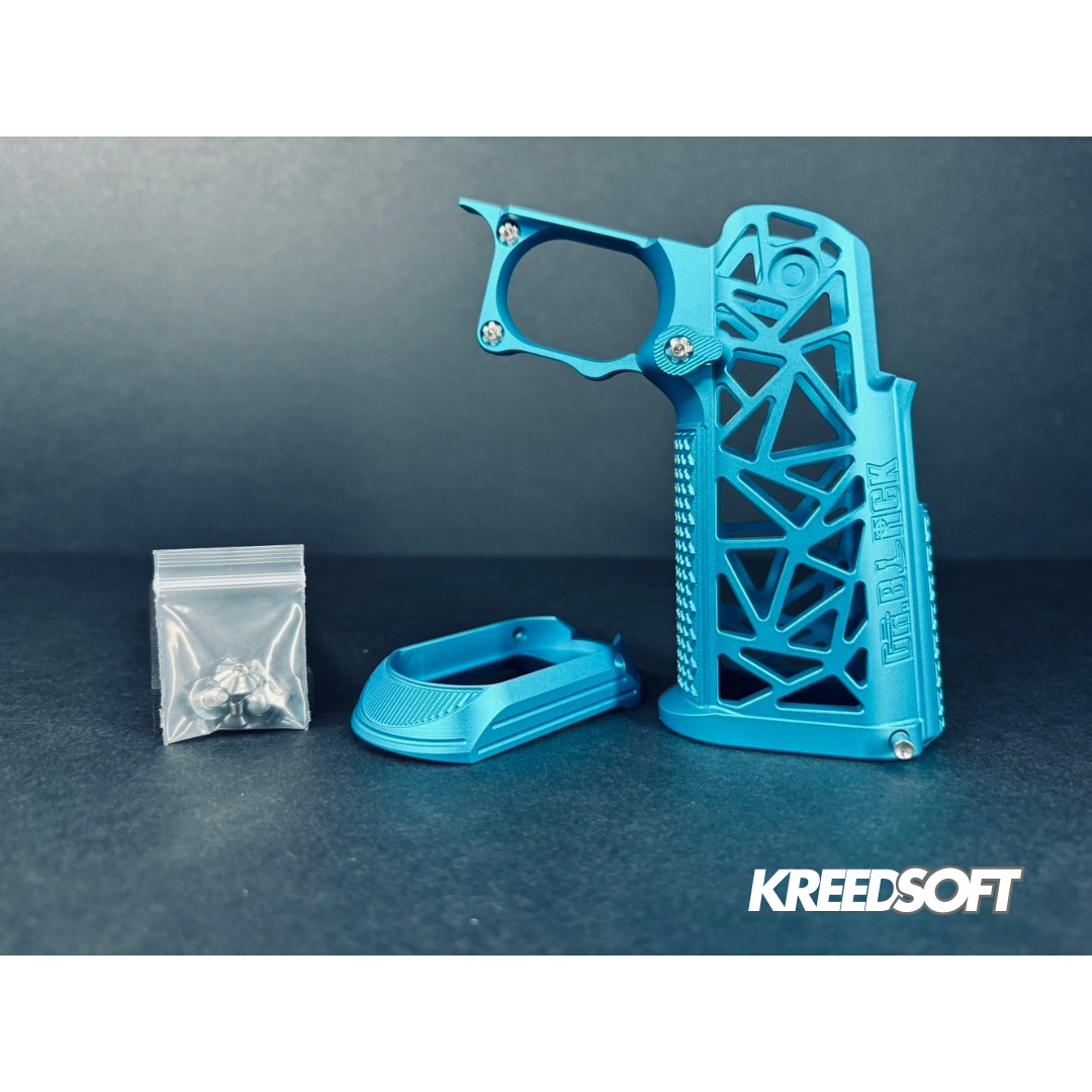 Dr. Black CNC Aluminum Type A Grip for Tokyo Marui Hi-Capa GBB