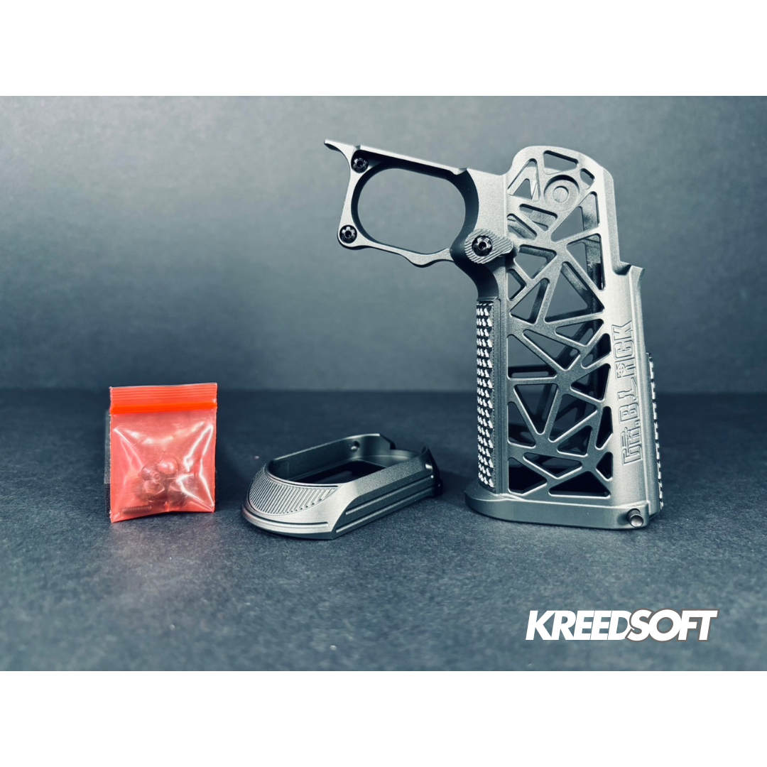 Dr. Black CNC Aluminum Type A Grip for Tokyo Marui Hi-Capa GBB