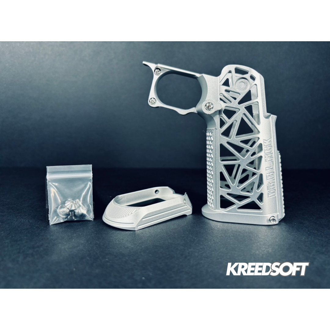 Dr. Black CNC Aluminum Type A Grip for Tokyo Marui Hi-Capa GBB