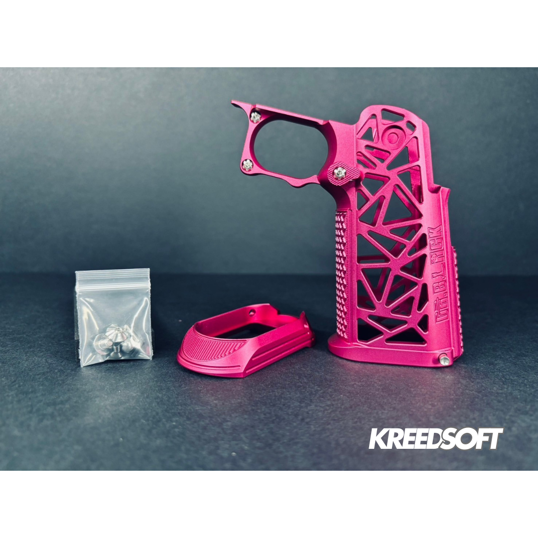 Dr. Black CNC Aluminum Type A Grip for Tokyo Marui Hi-Capa GBB