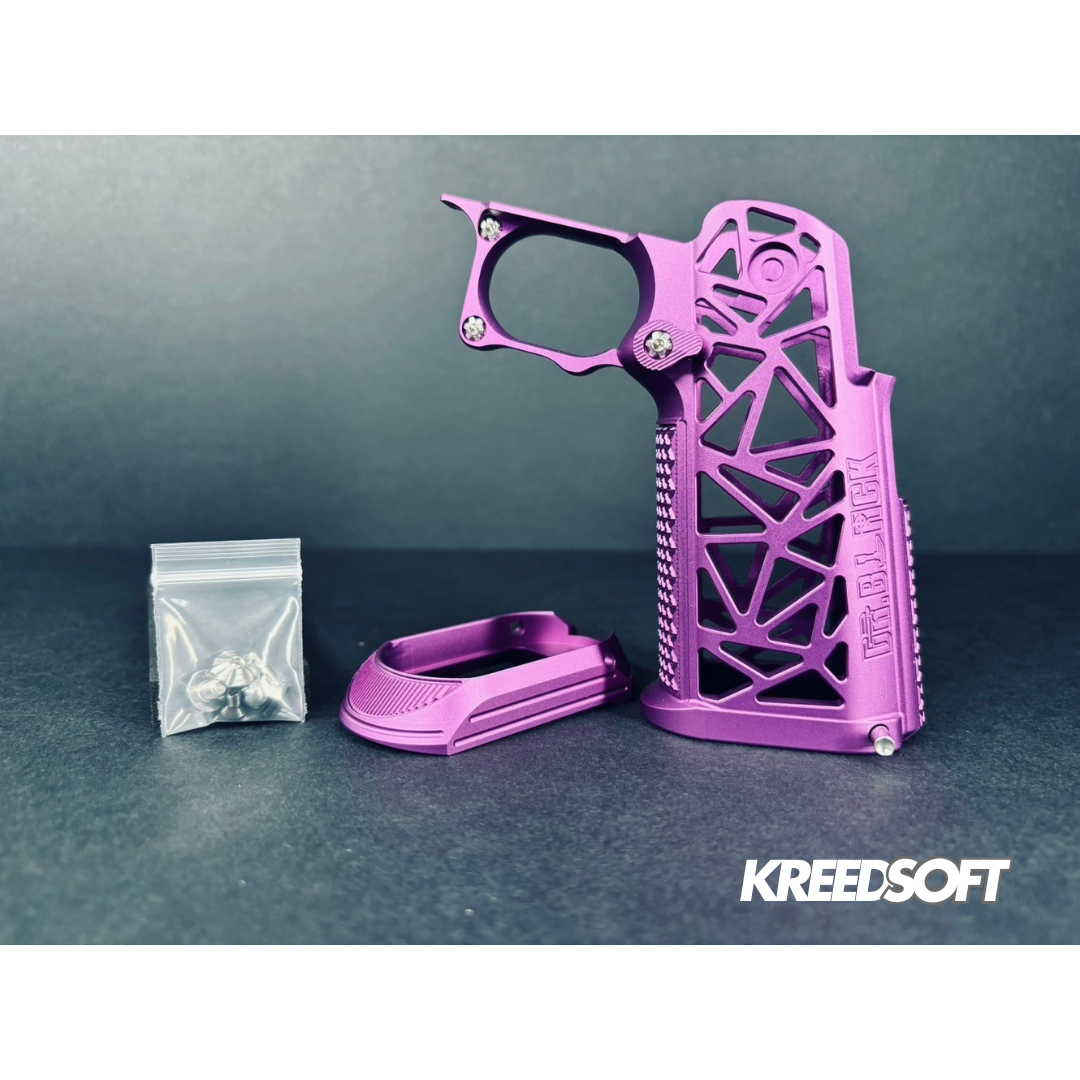 Dr. Black CNC Aluminum Type A Grip for Tokyo Marui Hi-Capa GBB